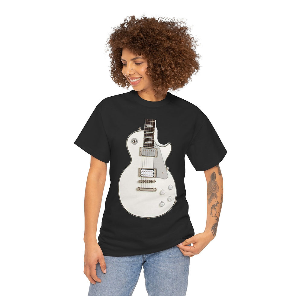 Thumbnail: KISS Tommy  Thayer's Gibson Les Paul Guitar Short Sleeve Tee T Shirt