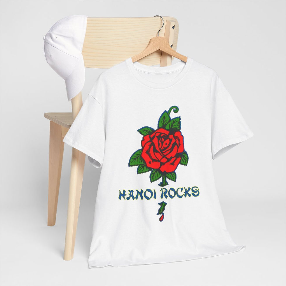Thumbnail: Hanoi Rocks Rose  Men's Short Sleeve T Shirt