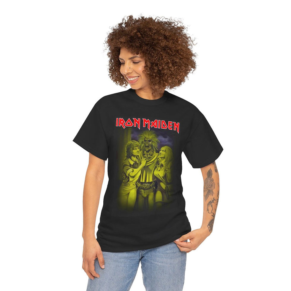 Thumbnail: IRON MAIDEN Groupies or Women in Uniform Short Sleeve Tee