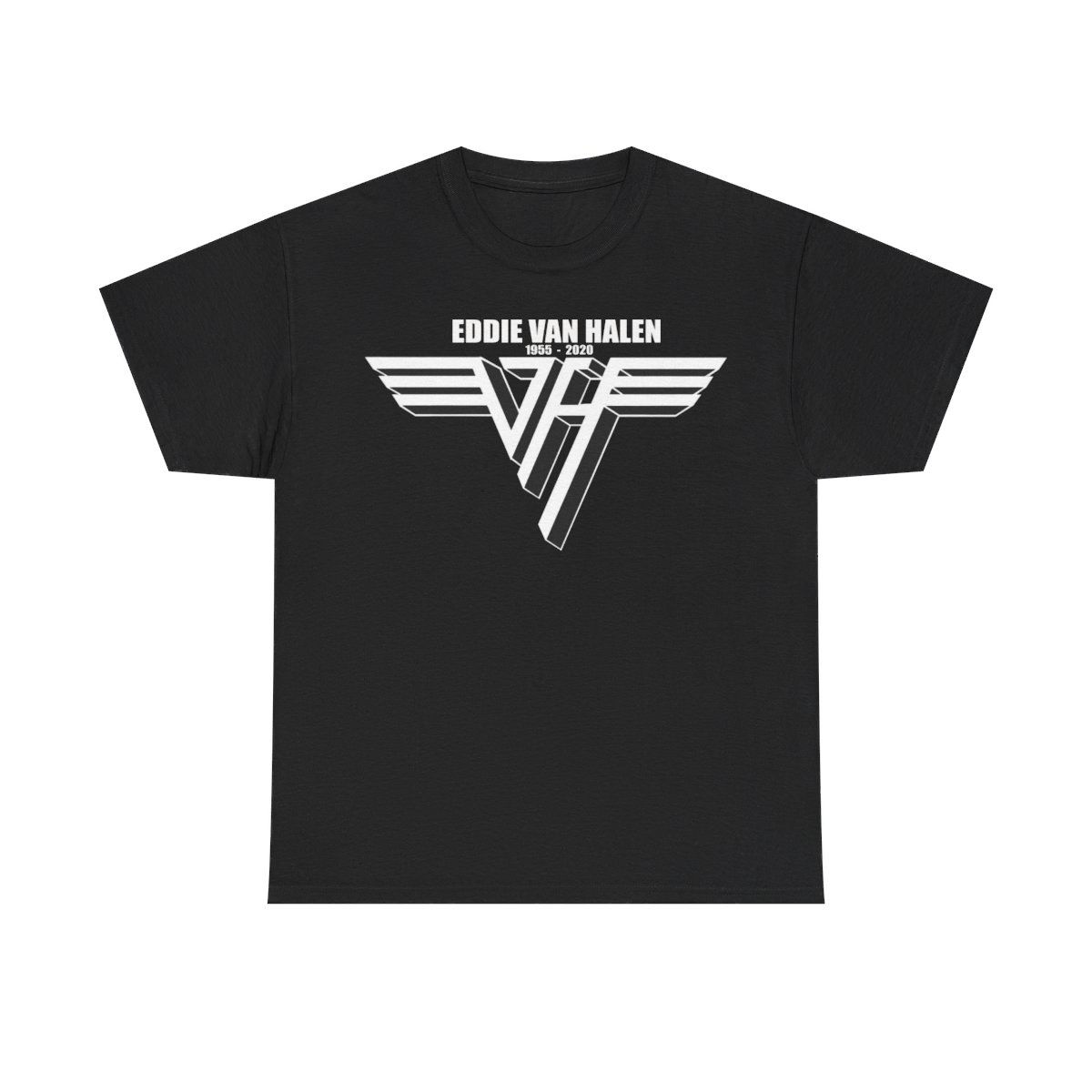 Eddie Van Halen VH 1955 - 2020 Short Sleeve T Shirt
