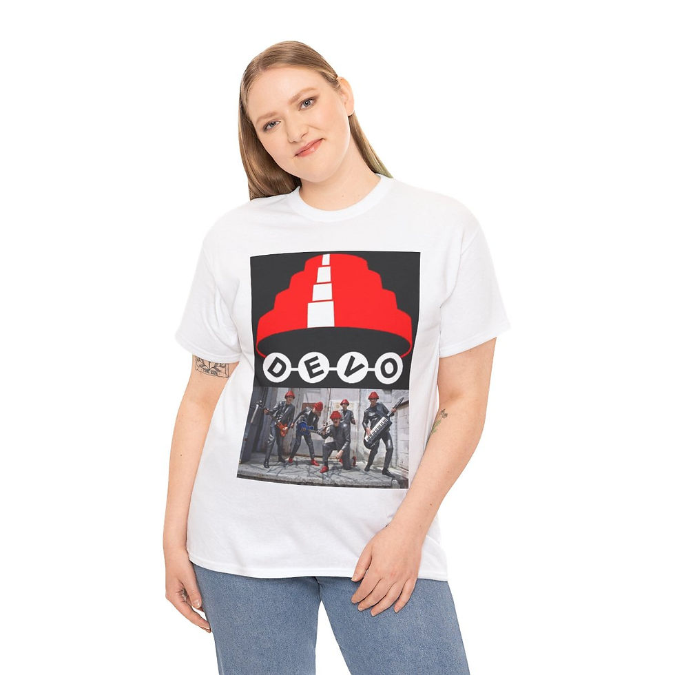 Thumbnail: DEVO Band in Bio Domes Men's Short Sleeve Tee