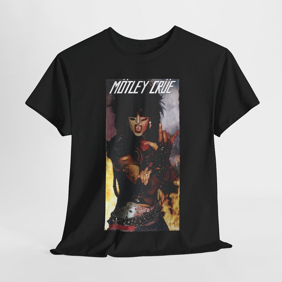 Thumbnail: Motley Crue Nikki Sixx Shout At The Devil Unisex Short Sleeve T Shirt