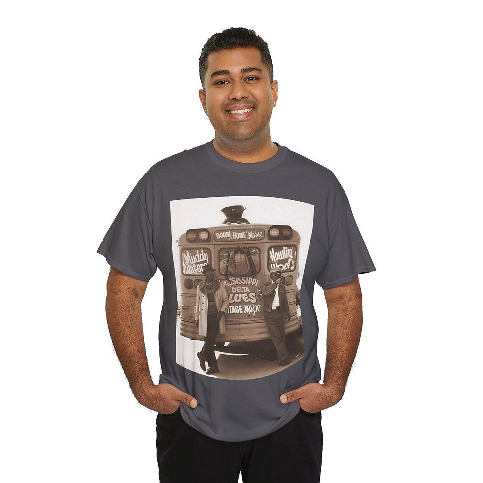 Thumbnail: MUDDY Waters and Howlin WOLF Short Sleeve Tee