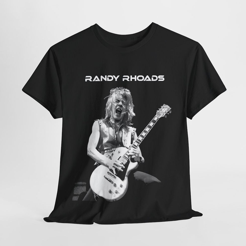 Thumbnail: Randy Rhoads LP B&W Men's Short Sleeve T Shirt