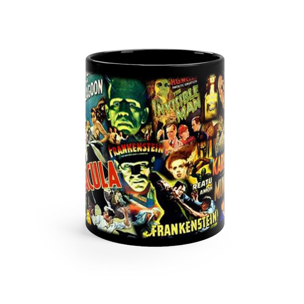 Horror Classics Black mug 11oz