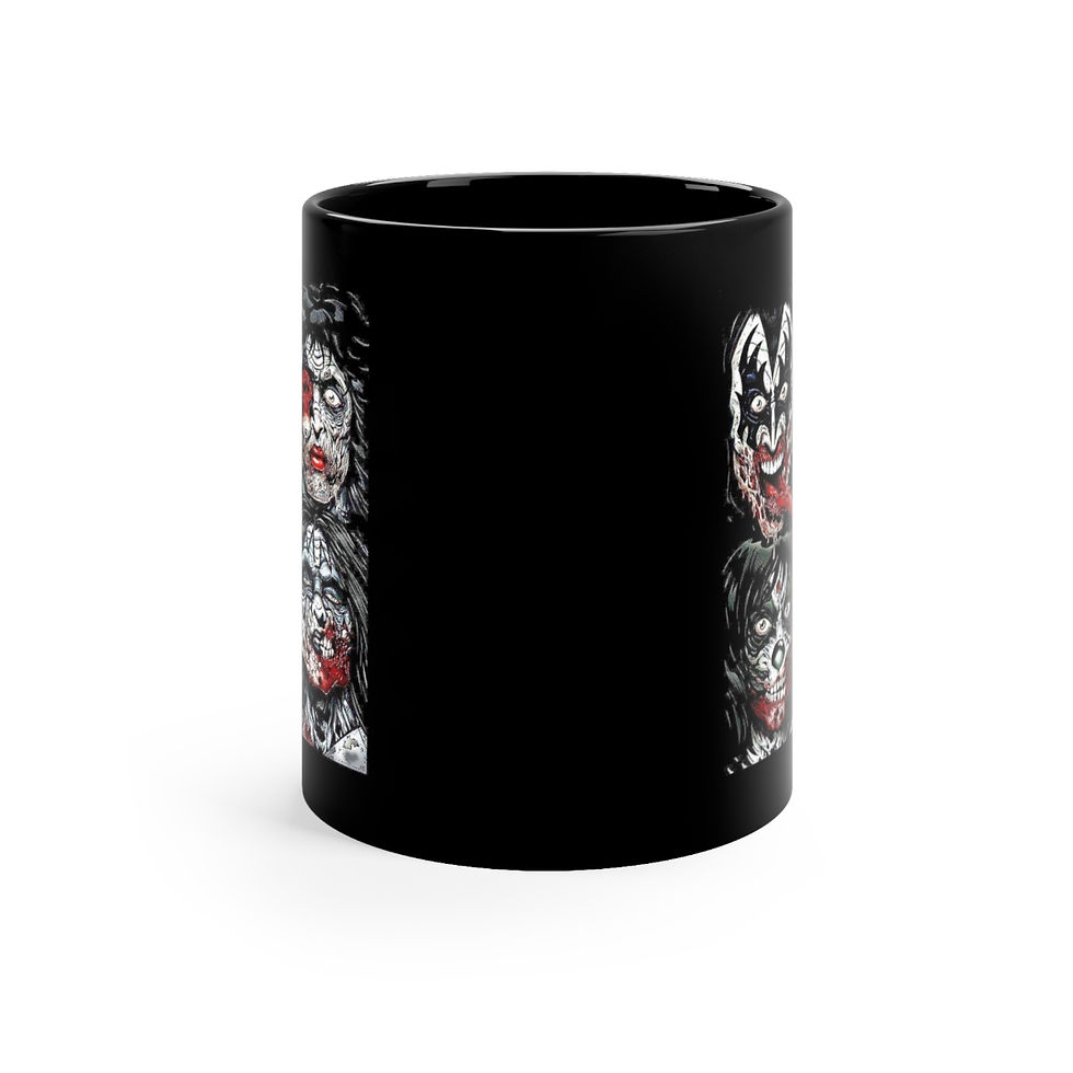 Thumbnail: KISS Zombies  Black mug 11oz