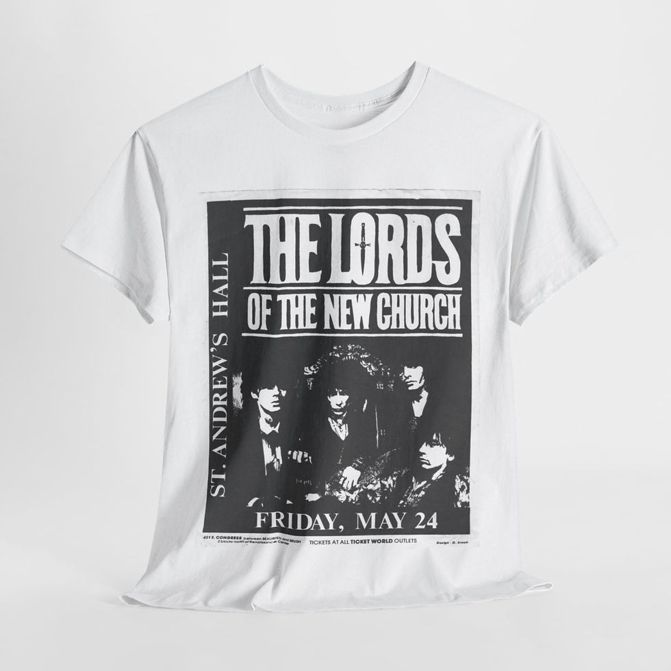 Thumbnail: Lords of the New Church Flyer  Men's Short Sleeve Tee
