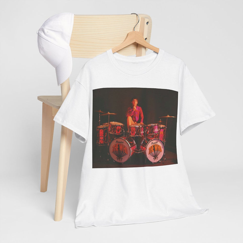 Thumbnail: Keith Moon of the Who  Short Sleeve Tee