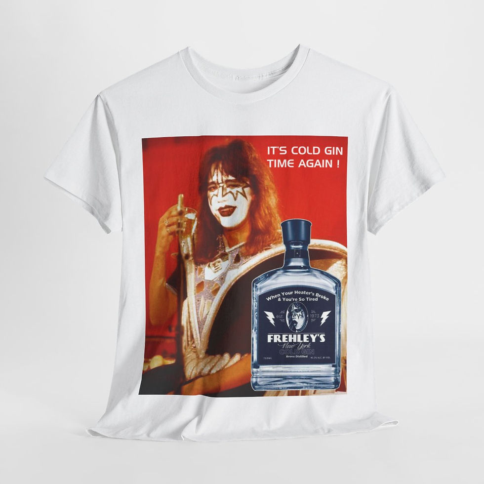 Thumbnail: KISS Ace Frehley Cold Gin 2 Men's Short Sleeve Tee
