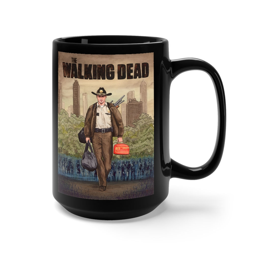 Walking Dead rick in Atlanta Mug 15oz