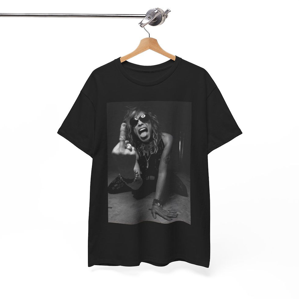 Thumbnail: The infamous Steven Tyler of Aerosmith  Short Sleeve Tee