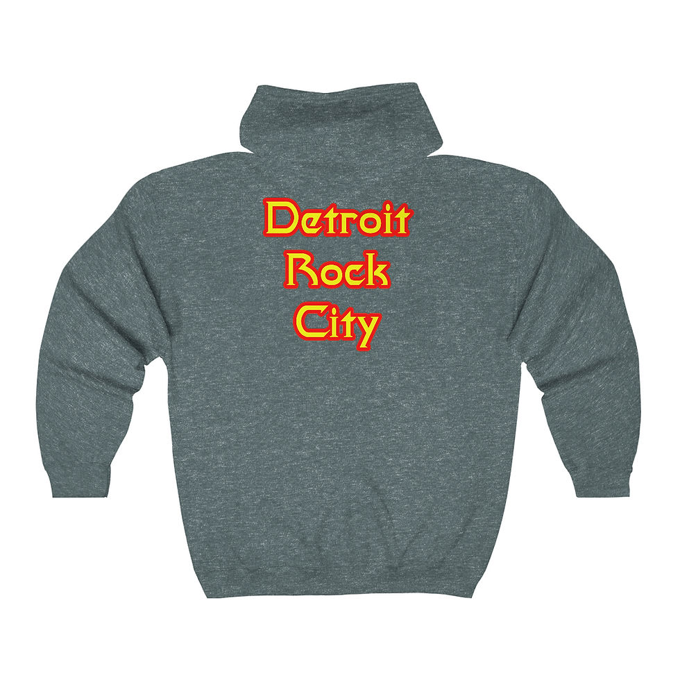 Thumbnail: Detroit Rock City  Unisex Heavy Blend™ Full Zip Hooded Sweatshirt