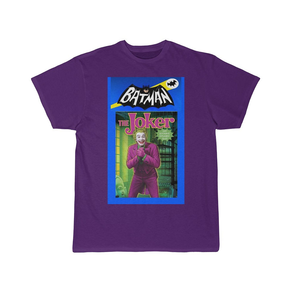 Thumbnail: BATMAN 1966 TV Show Joker Short Sleeve Tee