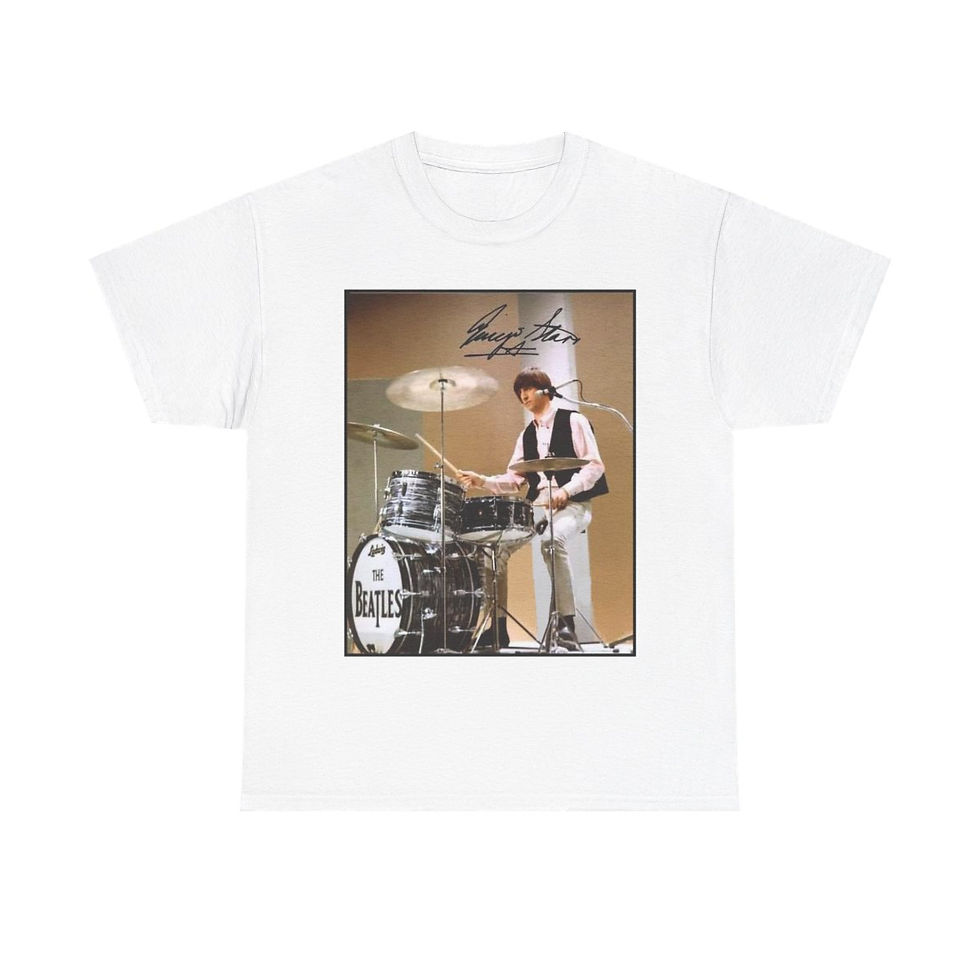 Thumbnail: Ringo Starr on the drums Men's Short Sleeve T Shirt