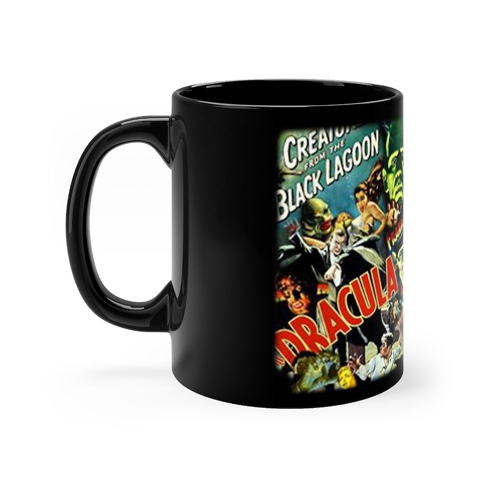Thumbnail: Horror Classics Black mug 11oz