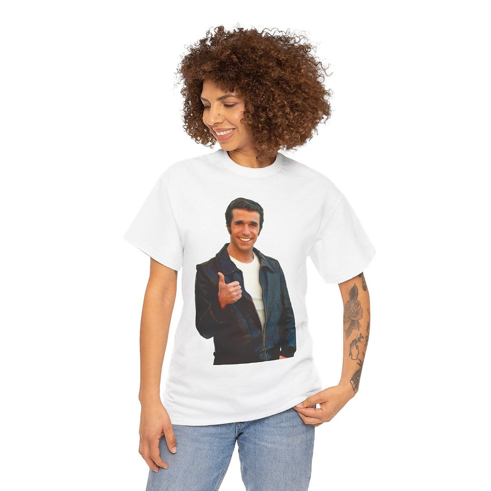 Thumbnail: FONZIE From Happy Days Short Sleeve Tee