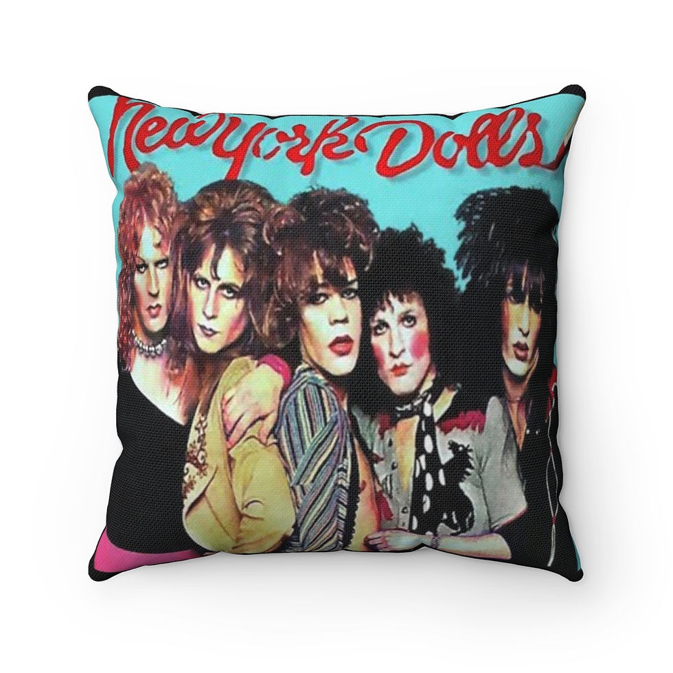 NEW YOUR DOLLS, DAVID JOHANSEN, PILLOW, PUNK ROCK, GLAM, JOHNNY THUNDERS