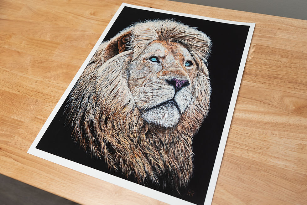 Thumbnail: Fine Art Print of "From the Shadows"