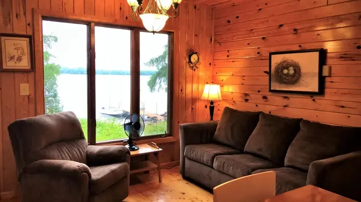 Bird's Nest living room.