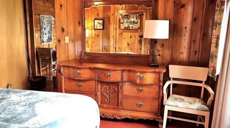 Another view of the first bedroom in Bird.