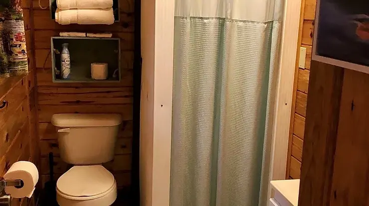 Bathroom in Bird's Nest.