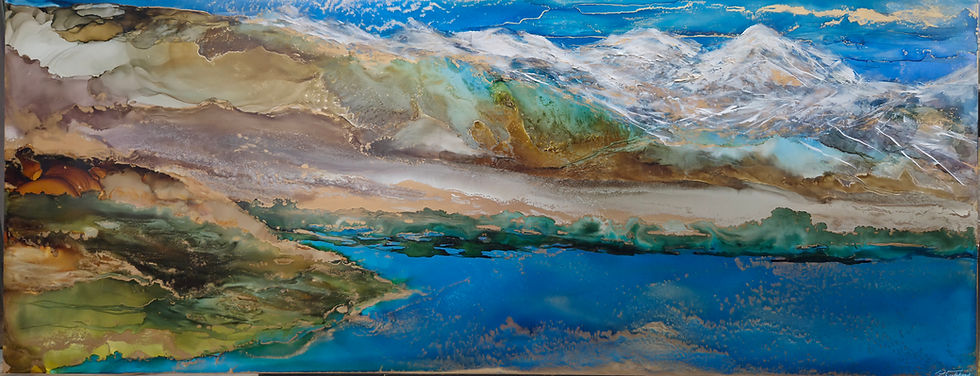 My Quiet Heaven 24"x60"