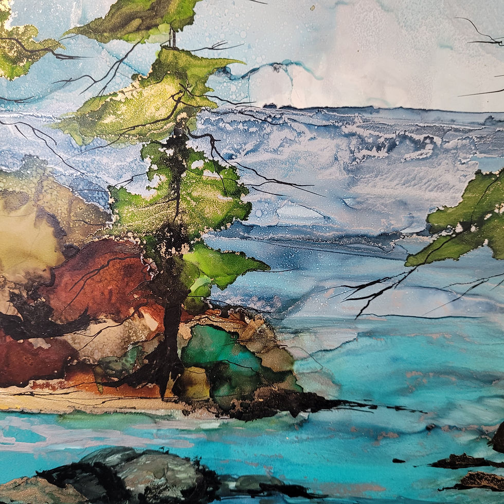 Thumbnail: At Ease Here I  16"x20"