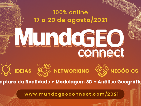 Inscrição Gratuita nos eventos MundoGEO Connect, DroneShow e SpaceBR Show online deste ano!