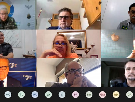 Reunião conjunta SIMDE/FIRJAN sobre ações do Comando Conjunto Leste