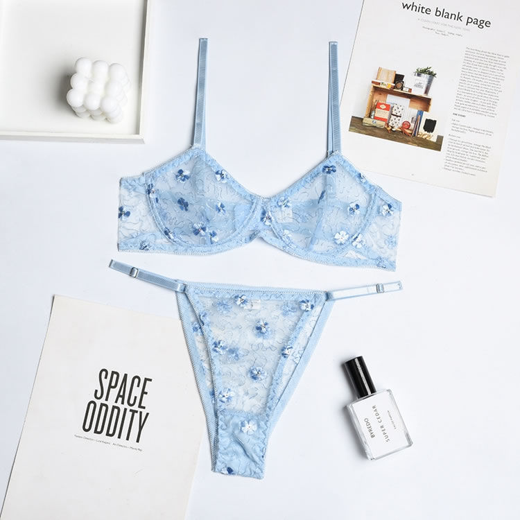 Thumbnail: Nip It In The Bud Bra Set