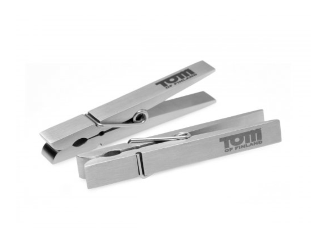 Tom of Finland Stainless Steel Nipple Pegs