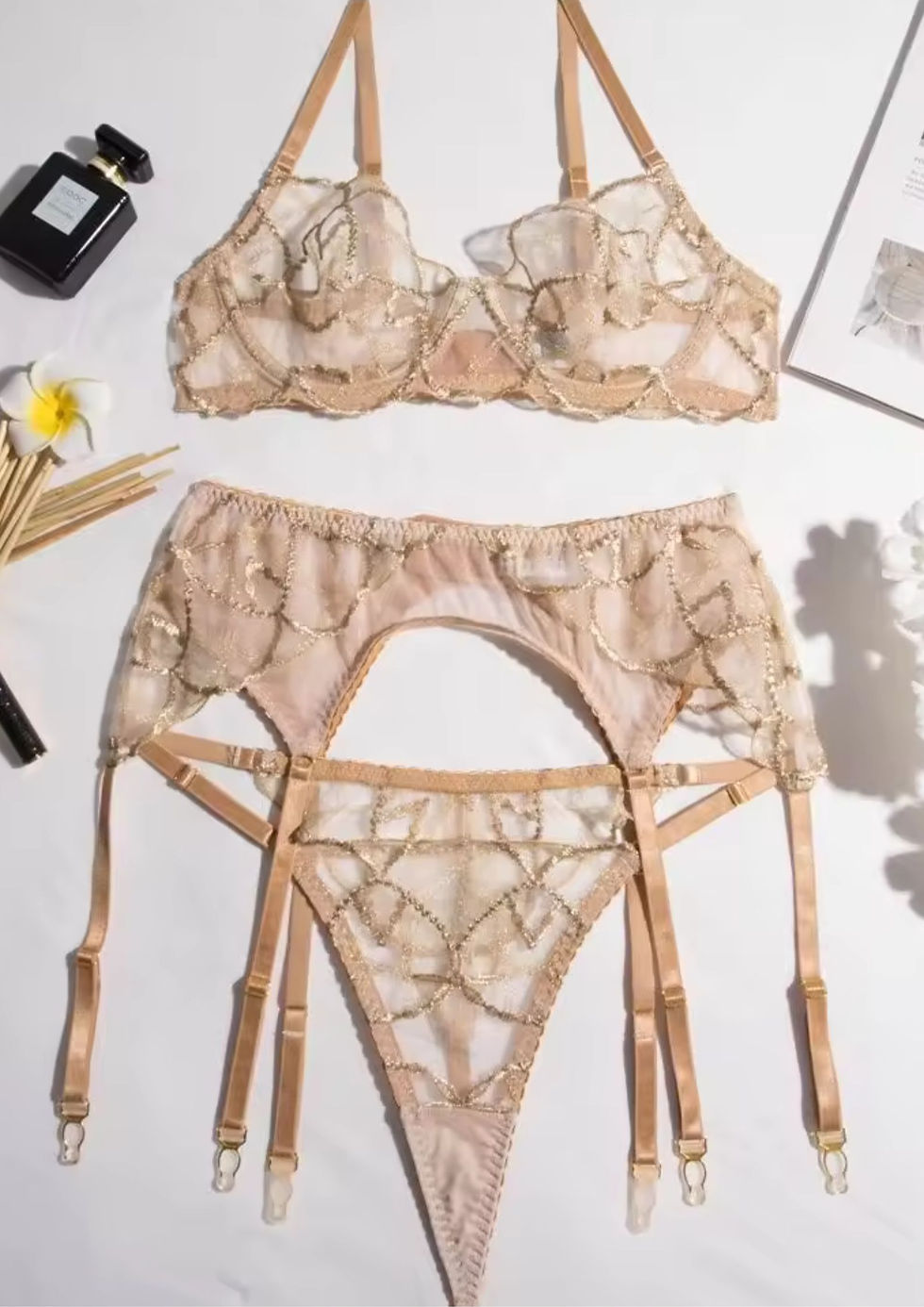 Thumbnail: HONEY GOLD Embroidery set