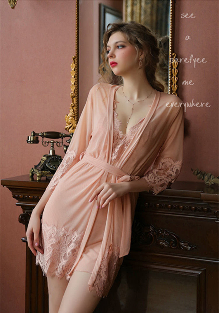 Thumbnail: Mesh Nightdress Lace