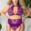 縮圖：Naughty Net Bra Set