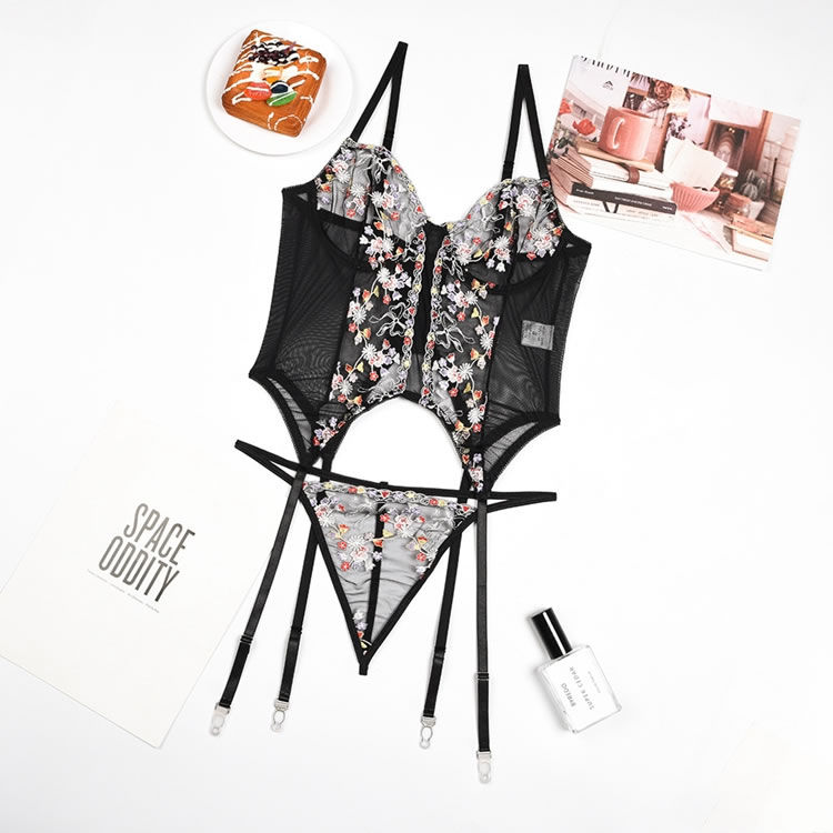 Thumbnail: Tempting Taboo Bustier Set