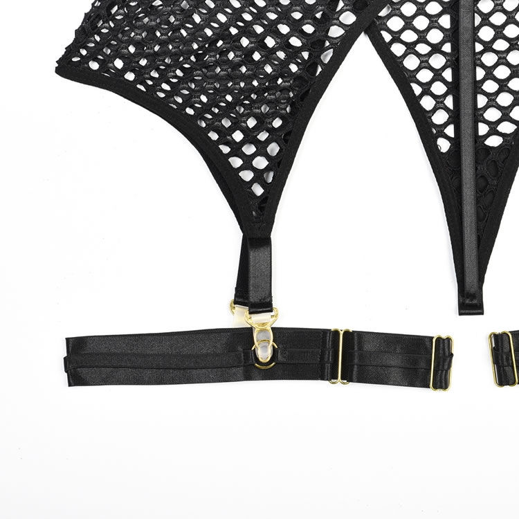 Thumbnail: Forever Fishnet Bra Set