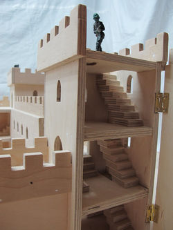 Birch plywood collectors castle