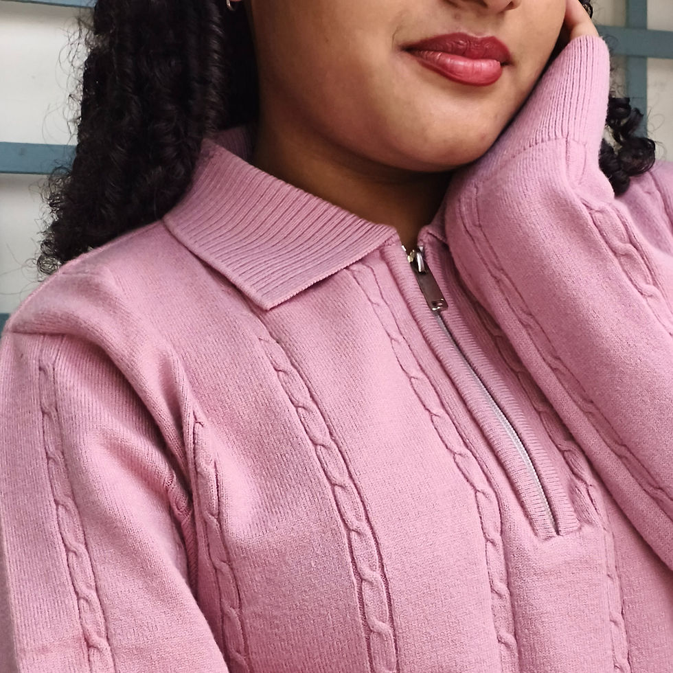 Thumbnail: women pink pullover