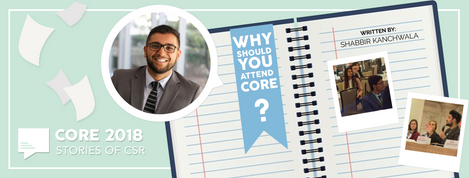 MY CORE STORY: FROM 2018 CSRS CO-CHAIR