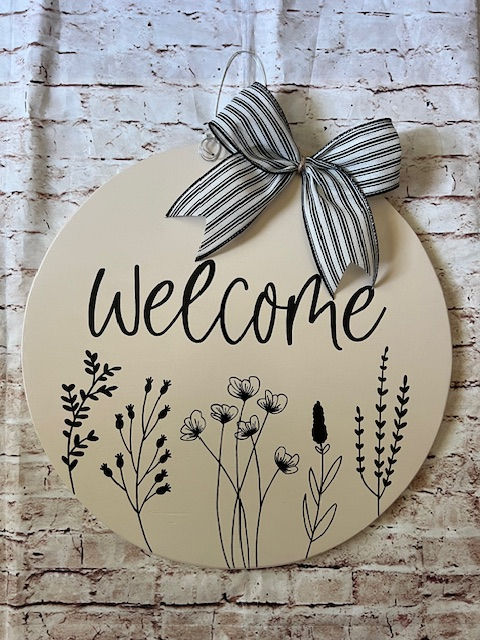 Welcome-wildflowers  deSIGNed by Sara