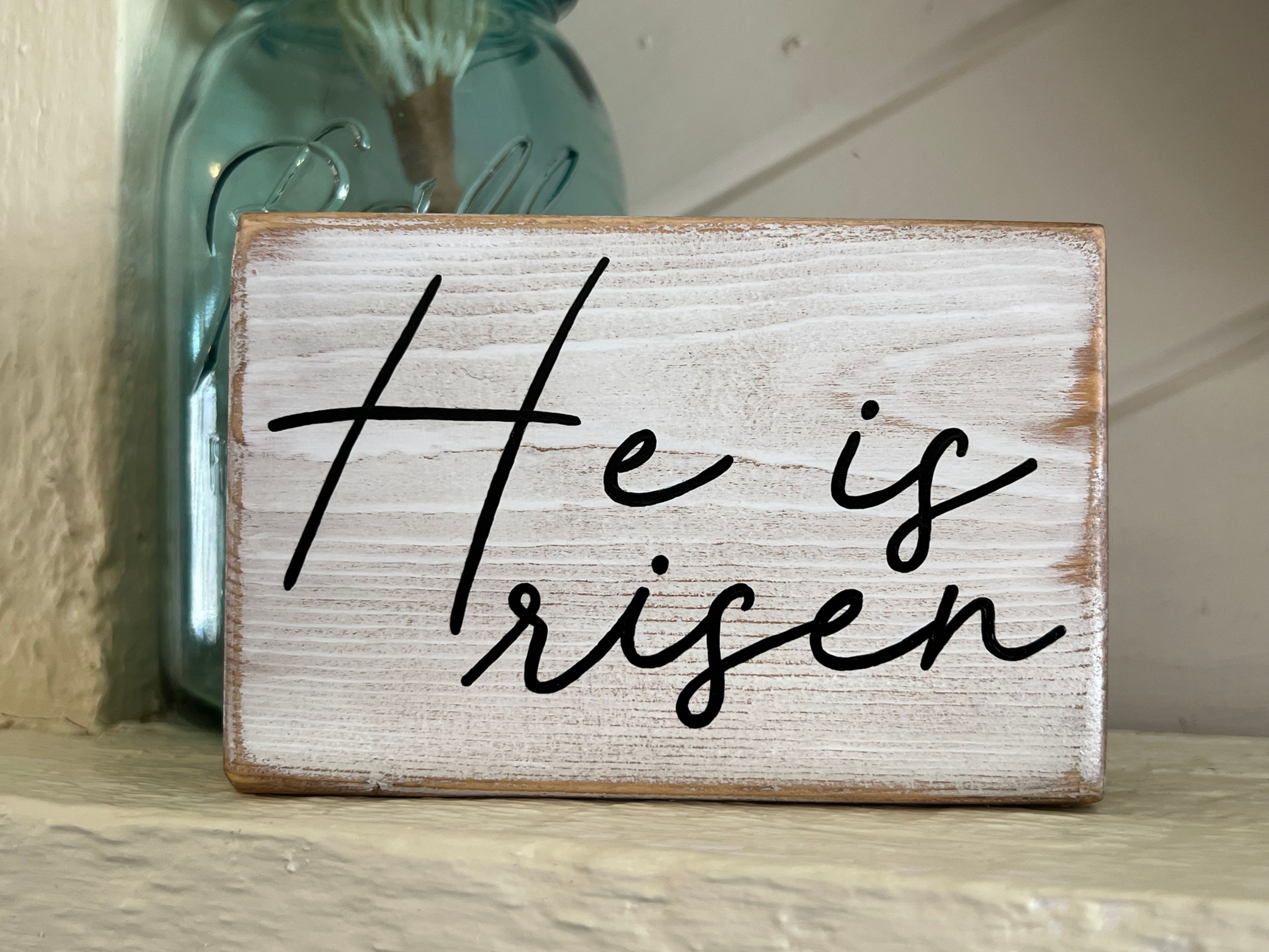 He is risen  deSIGNed by Sara