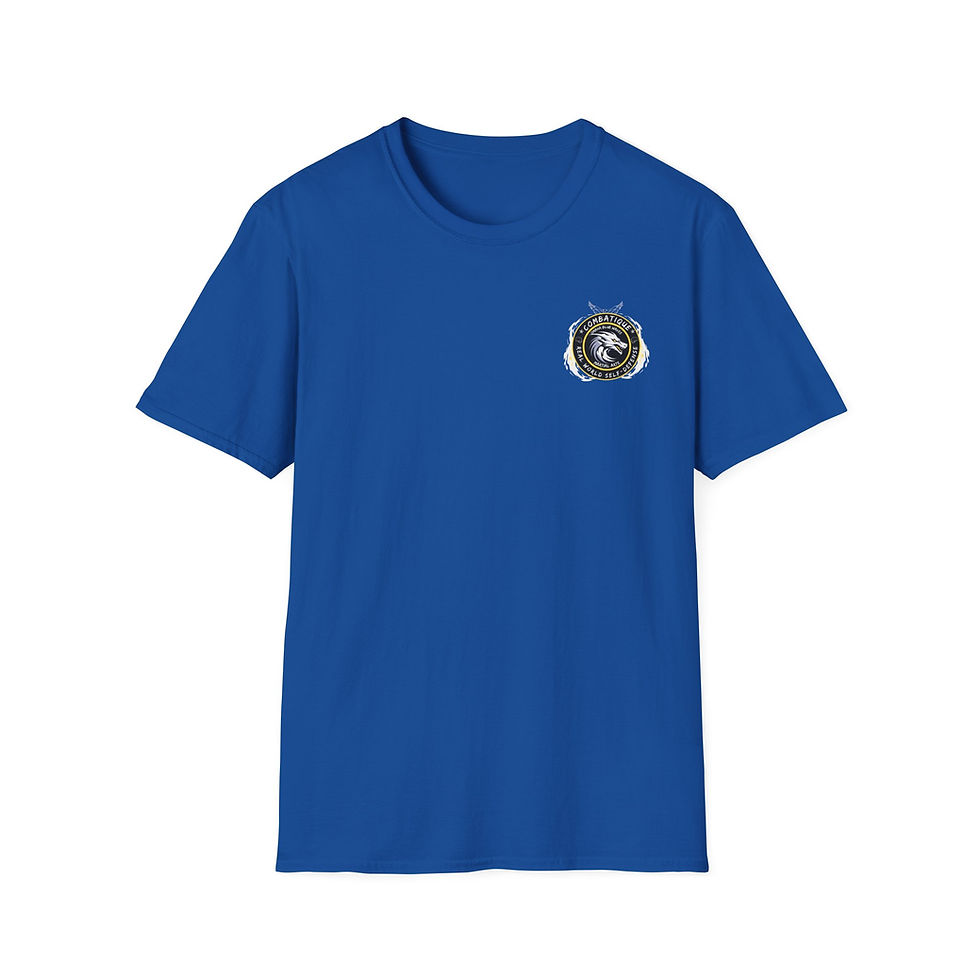 Thumbnail: Combatique Softstyle T-Shirt Yellow Logo 