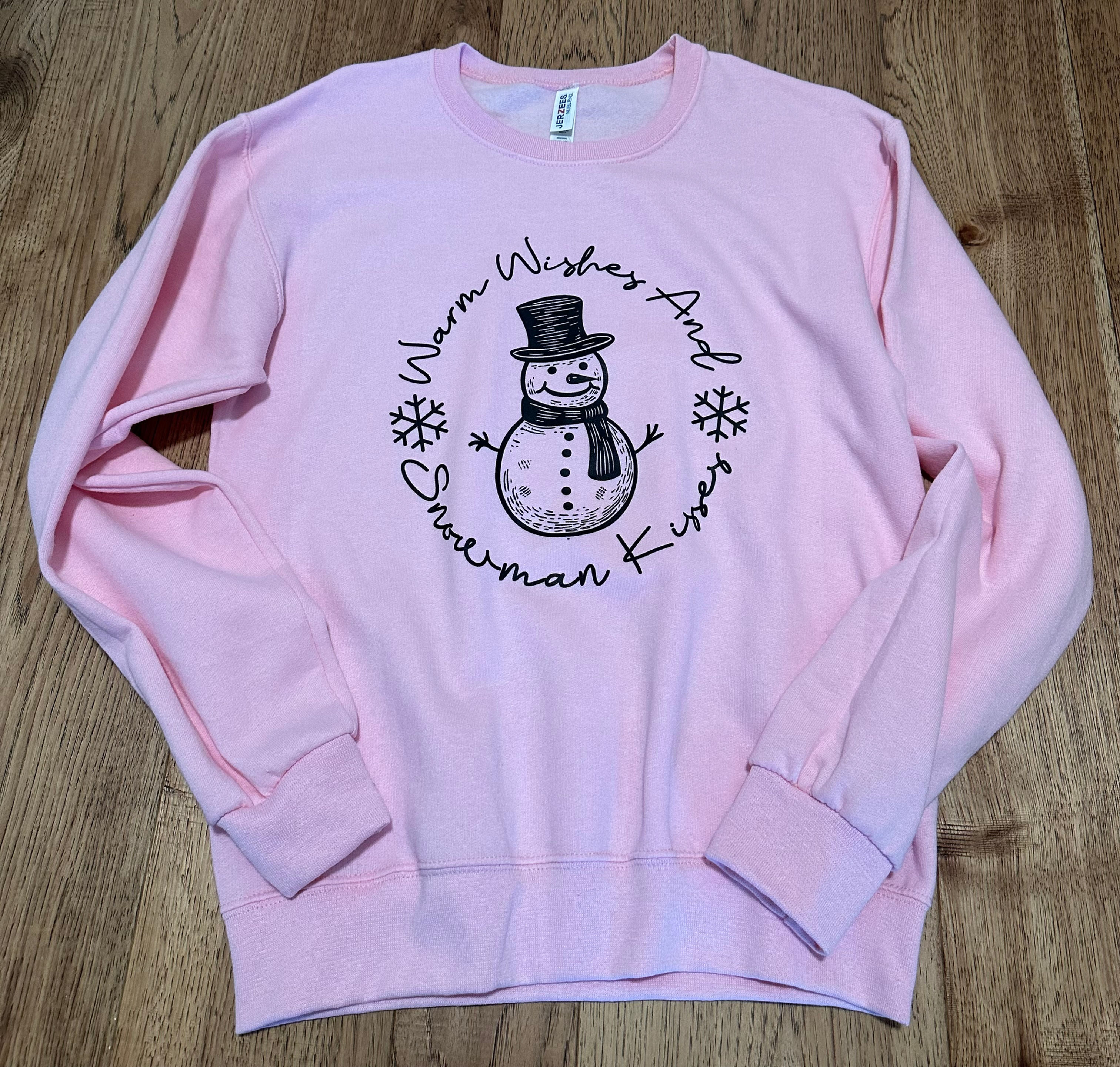 Crewneck - Warm Wishes  Sassy but Classy Designs