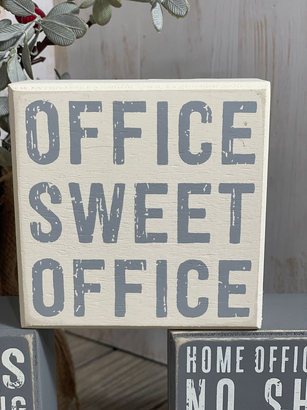 Thumbnail: Work From Home Humor Box Signs