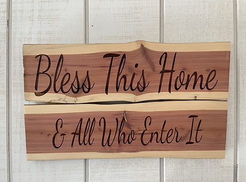 Thumbnail: Cedar Wood Engraved Signs