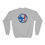 Thumbnail: Omaha Blue Waves Martial Arts Youth Crew Neck Sweatshirt – Double-Sided Logo