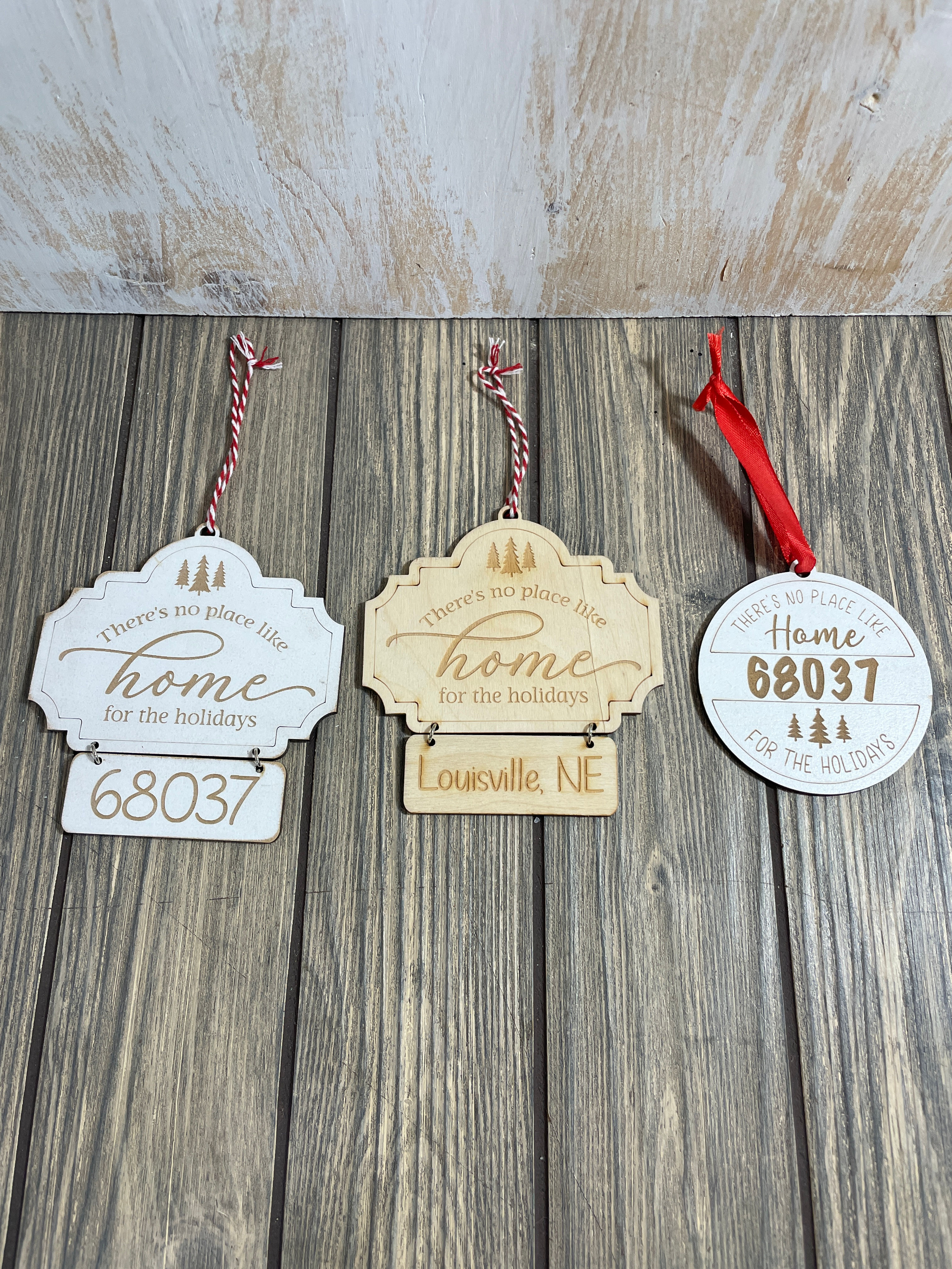 There’s No Place Like Home – Custom Zip Code Ornaments