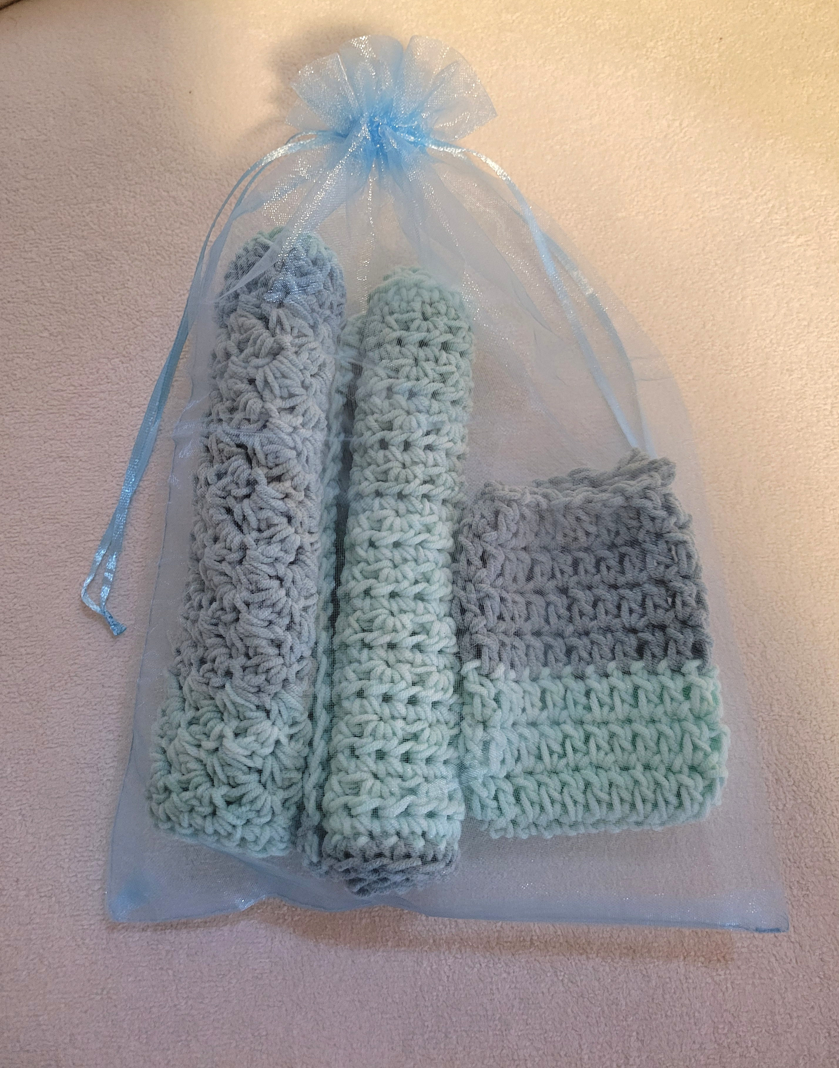 Bath Essentials Kit  PinKs Crochet Beautique