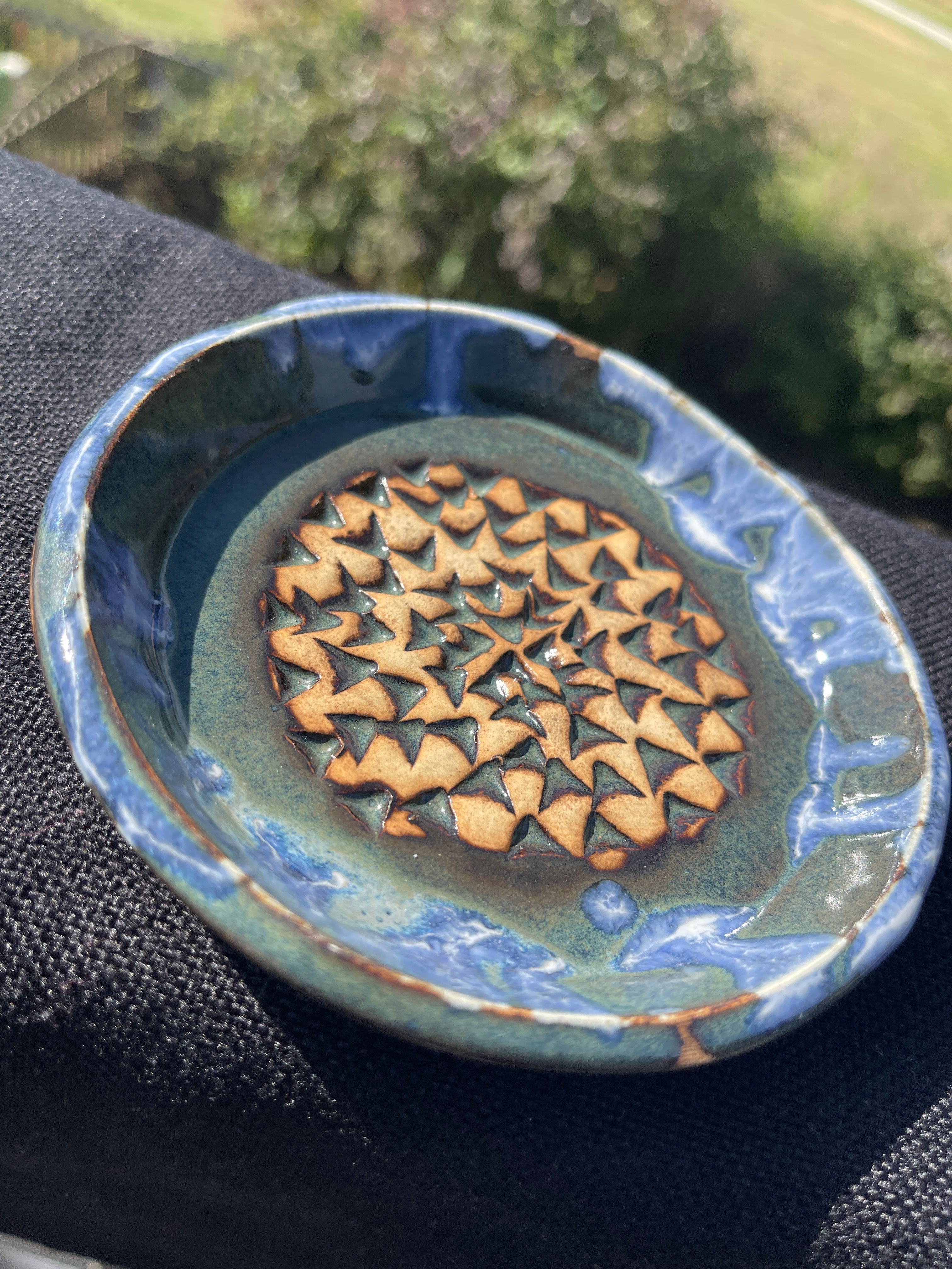 Garlic Grater Tray  Kelly Paxton Pottery