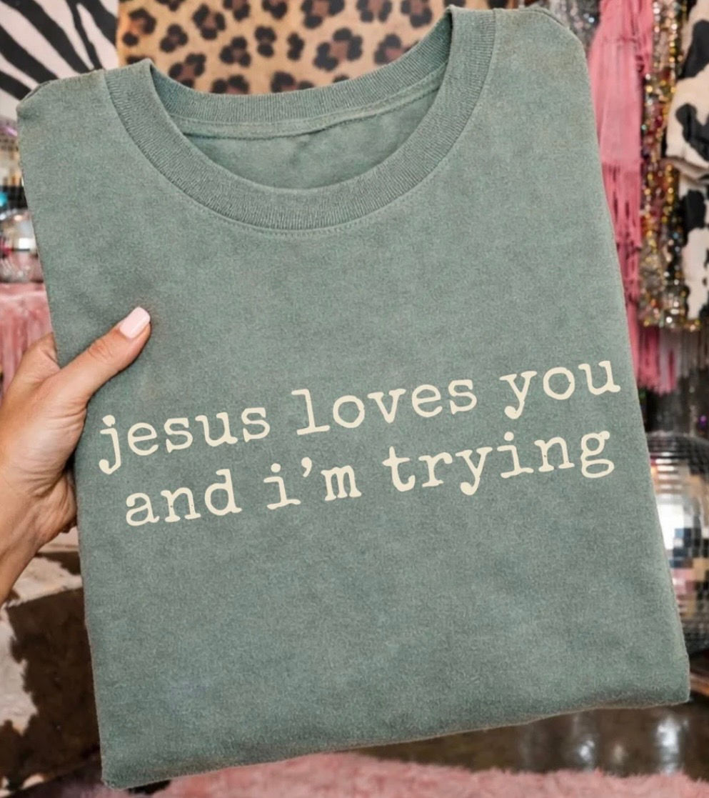 Preorder/Jesus Loves you Sassy but Classy Designs